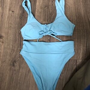 Aerie Light Blue Bikini Set